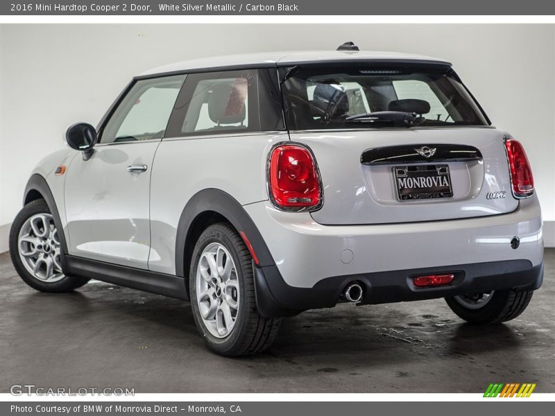 White Silver Metallic / Carbon Black 2016 Mini Hardtop Cooper 2 Door