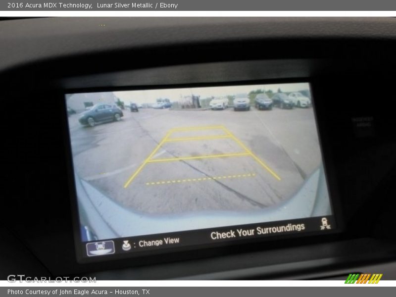 Lunar Silver Metallic / Ebony 2016 Acura MDX Technology