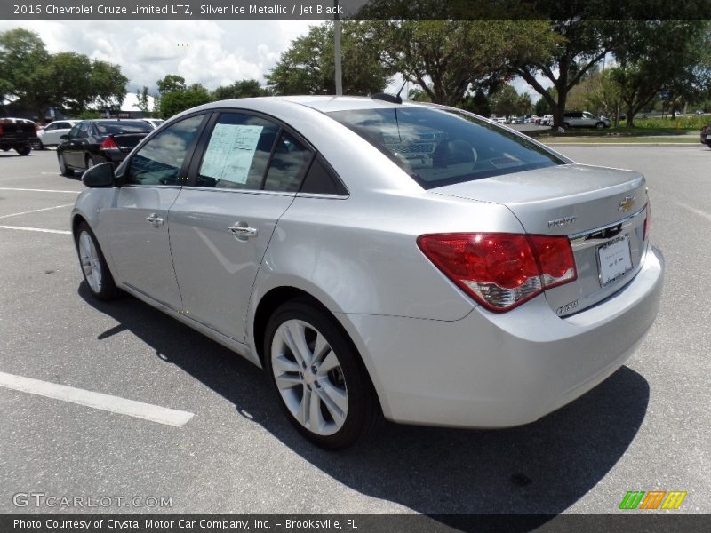 Silver Ice Metallic / Jet Black 2016 Chevrolet Cruze Limited LTZ