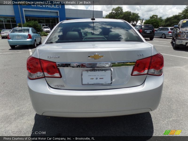 Silver Ice Metallic / Jet Black 2016 Chevrolet Cruze Limited LTZ