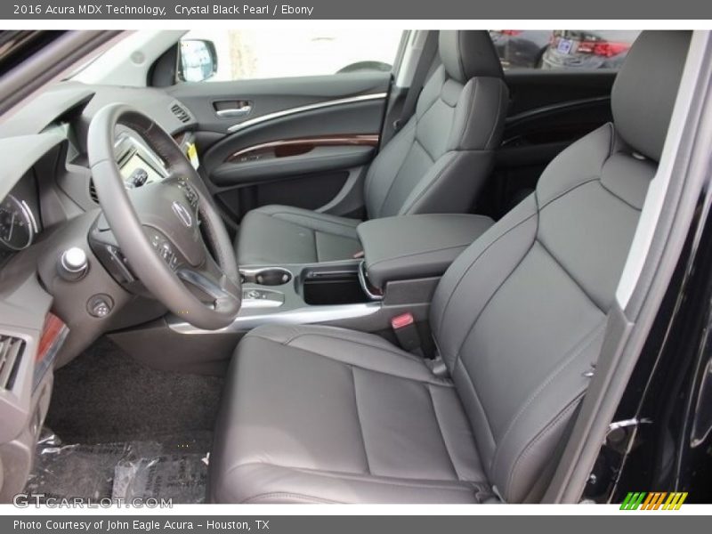 Crystal Black Pearl / Ebony 2016 Acura MDX Technology