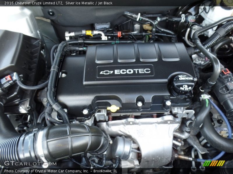 Silver Ice Metallic / Jet Black 2016 Chevrolet Cruze Limited LTZ