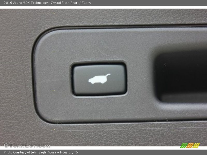 Crystal Black Pearl / Ebony 2016 Acura MDX Technology
