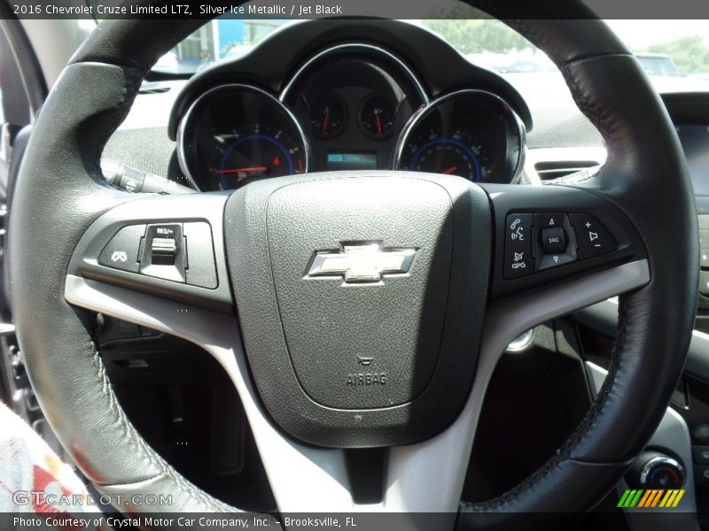 Silver Ice Metallic / Jet Black 2016 Chevrolet Cruze Limited LTZ