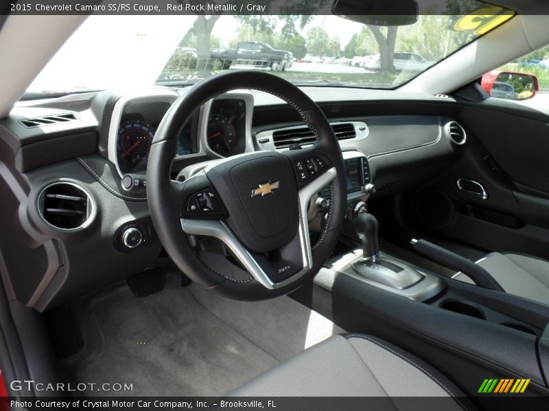 Gray Interior - 2015 Camaro SS/RS Coupe 
