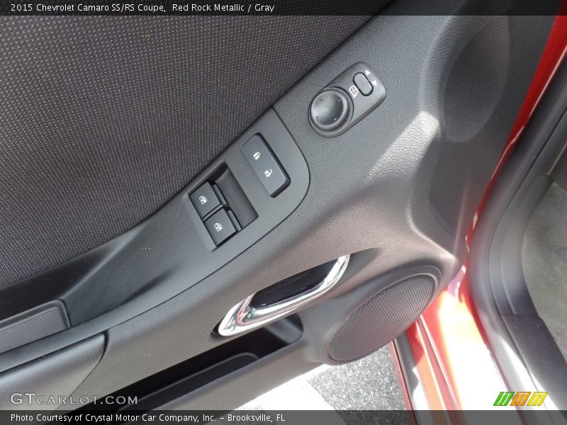 Red Rock Metallic / Gray 2015 Chevrolet Camaro SS/RS Coupe