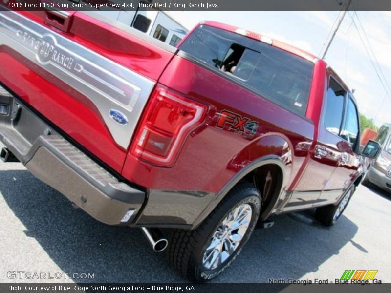 Ruby Red / King Ranch Java 2016 Ford F150 King Ranch SuperCrew 4x4