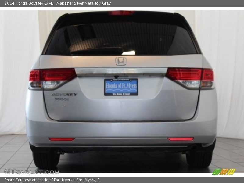 Alabaster Silver Metallic / Gray 2014 Honda Odyssey EX-L