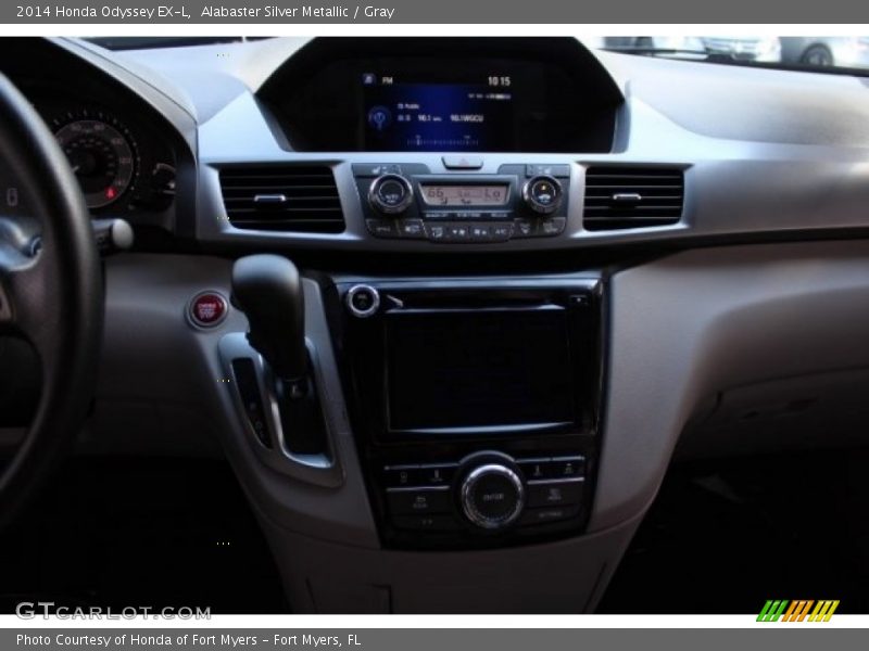 Alabaster Silver Metallic / Gray 2014 Honda Odyssey EX-L