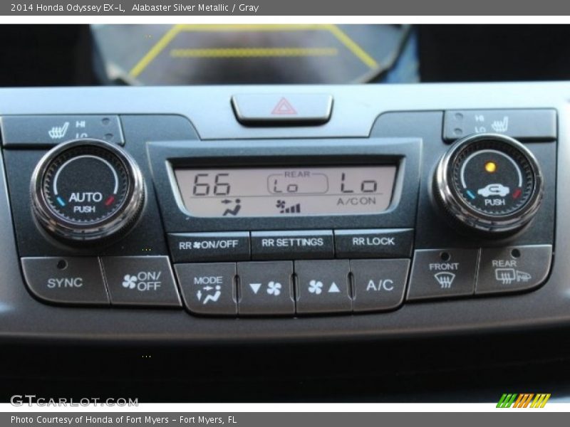 Alabaster Silver Metallic / Gray 2014 Honda Odyssey EX-L