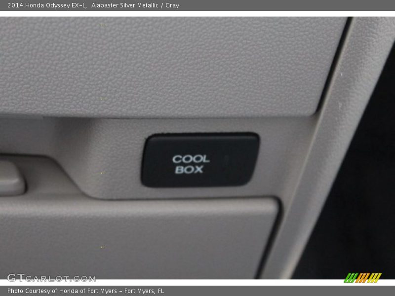 Alabaster Silver Metallic / Gray 2014 Honda Odyssey EX-L