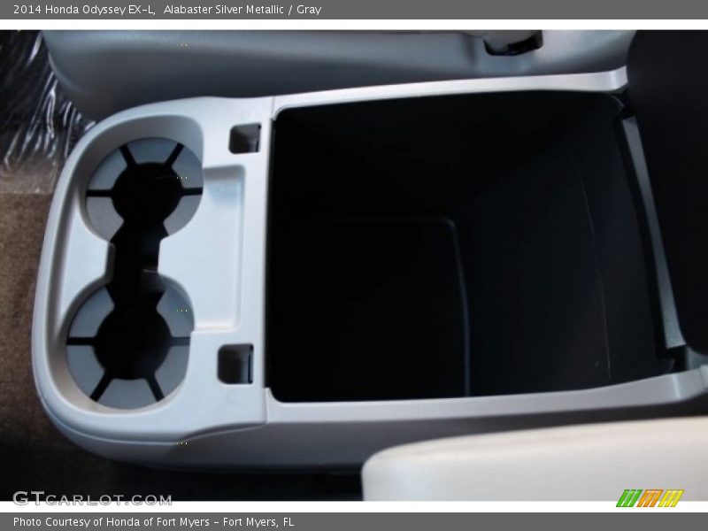 Alabaster Silver Metallic / Gray 2014 Honda Odyssey EX-L