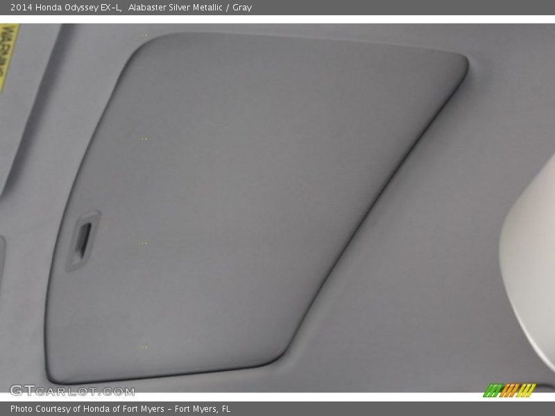 Alabaster Silver Metallic / Gray 2014 Honda Odyssey EX-L