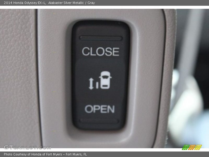 Alabaster Silver Metallic / Gray 2014 Honda Odyssey EX-L