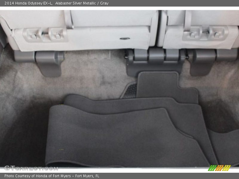 Alabaster Silver Metallic / Gray 2014 Honda Odyssey EX-L