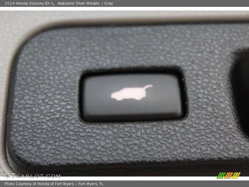 Alabaster Silver Metallic / Gray 2014 Honda Odyssey EX-L