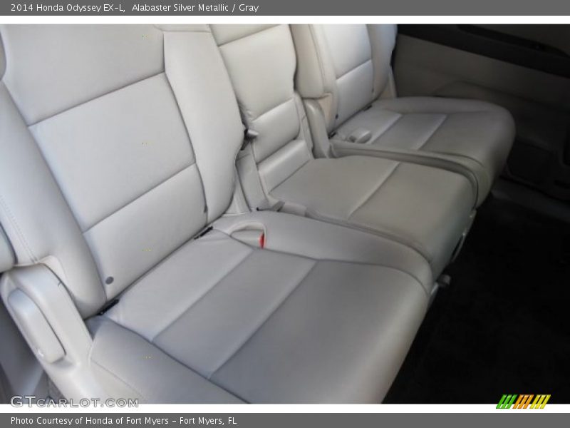 Alabaster Silver Metallic / Gray 2014 Honda Odyssey EX-L
