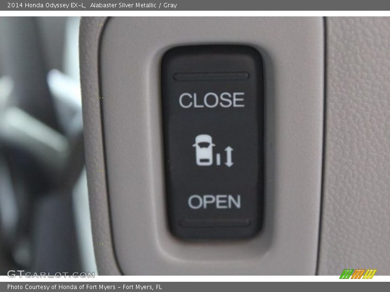 Alabaster Silver Metallic / Gray 2014 Honda Odyssey EX-L