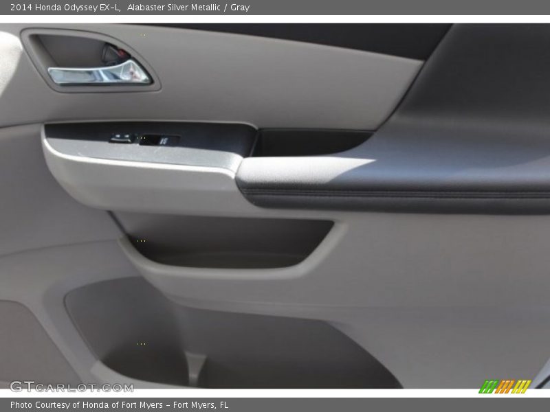 Alabaster Silver Metallic / Gray 2014 Honda Odyssey EX-L
