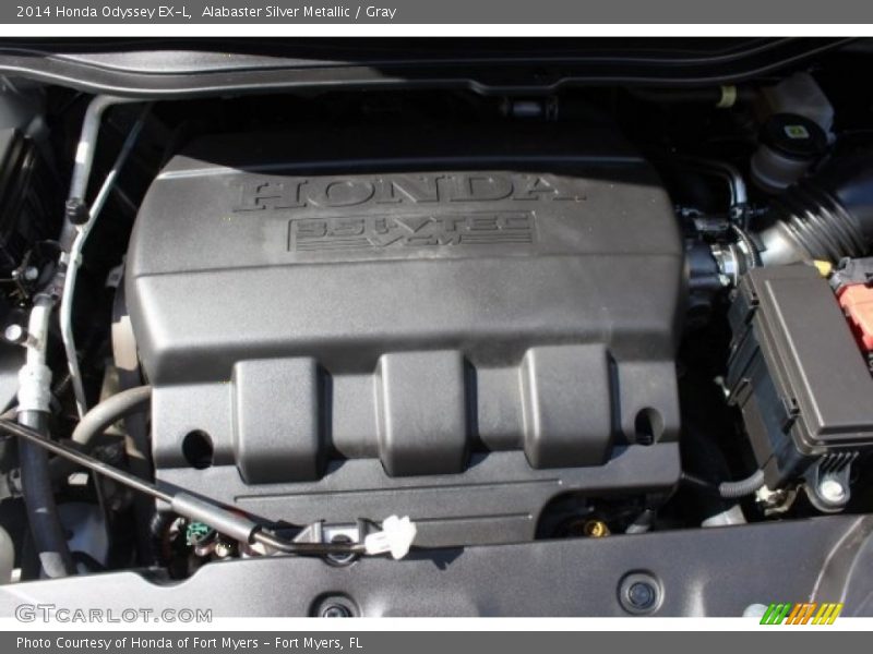 Alabaster Silver Metallic / Gray 2014 Honda Odyssey EX-L