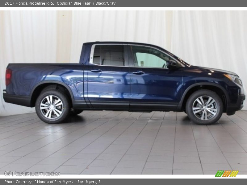  2017 Ridgeline RTS Obsidian Blue Pearl