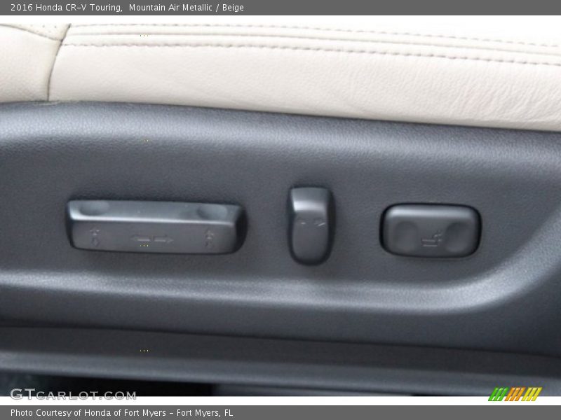 Mountain Air Metallic / Beige 2016 Honda CR-V Touring