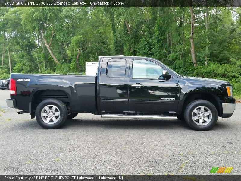 Onyx Black / Ebony 2013 GMC Sierra 1500 SLE Extended Cab 4x4