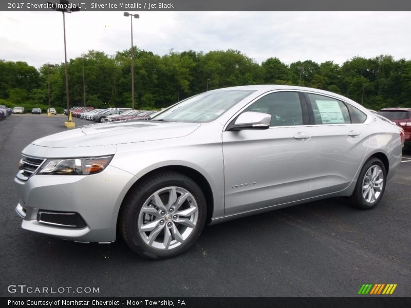 Silver Ice Metallic / Jet Black 2017 Chevrolet Impala LT