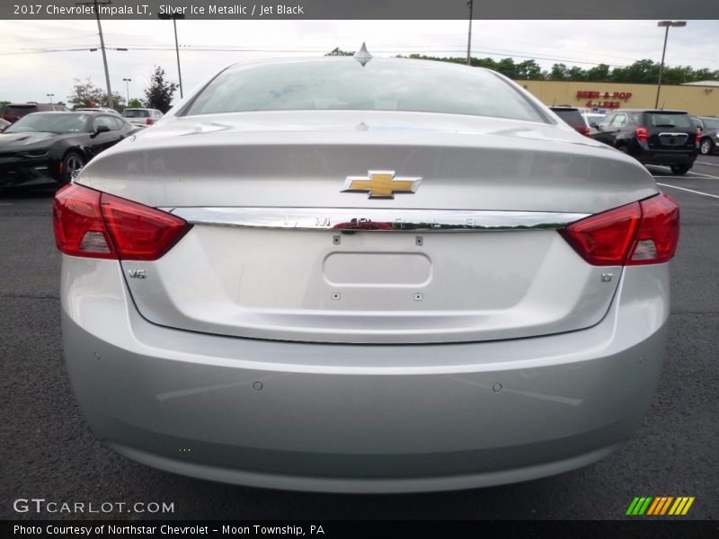 Silver Ice Metallic / Jet Black 2017 Chevrolet Impala LT