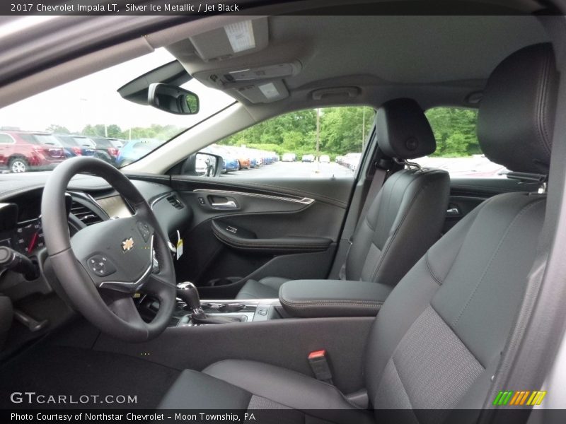 Silver Ice Metallic / Jet Black 2017 Chevrolet Impala LT