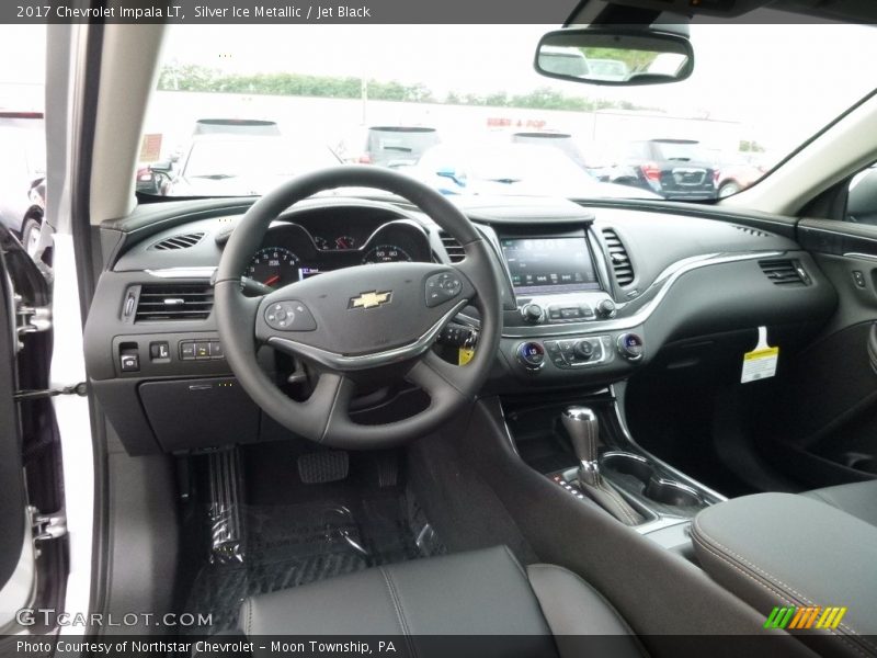 Silver Ice Metallic / Jet Black 2017 Chevrolet Impala LT