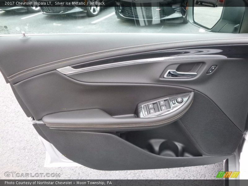 Silver Ice Metallic / Jet Black 2017 Chevrolet Impala LT
