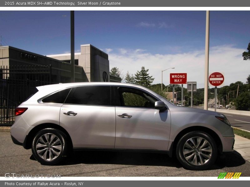 Silver Moon / Graystone 2015 Acura MDX SH-AWD Technology