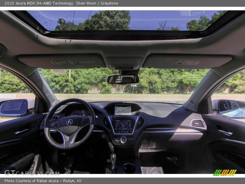 Silver Moon / Graystone 2015 Acura MDX SH-AWD Technology