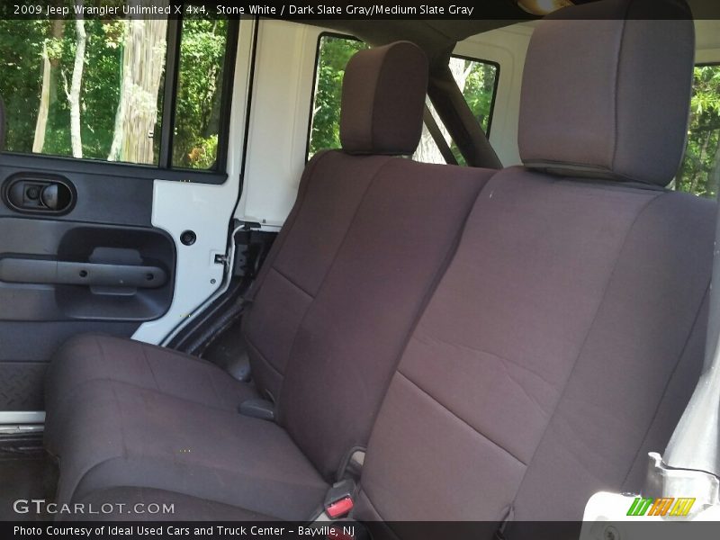 Stone White / Dark Slate Gray/Medium Slate Gray 2009 Jeep Wrangler Unlimited X 4x4
