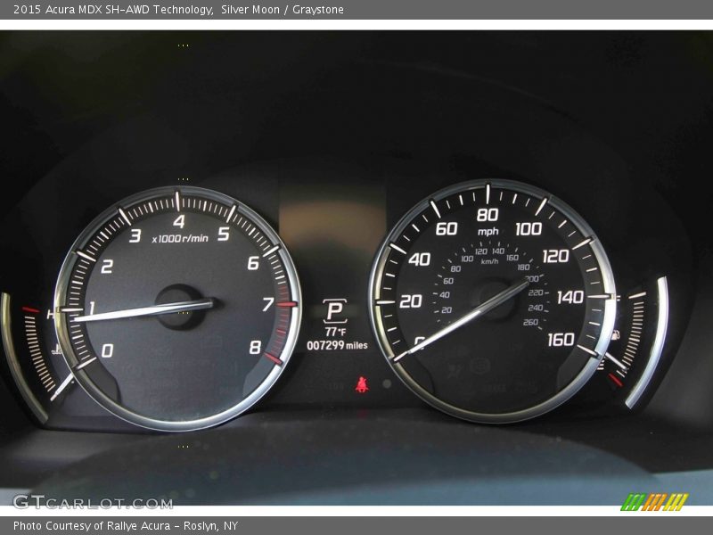 Silver Moon / Graystone 2015 Acura MDX SH-AWD Technology