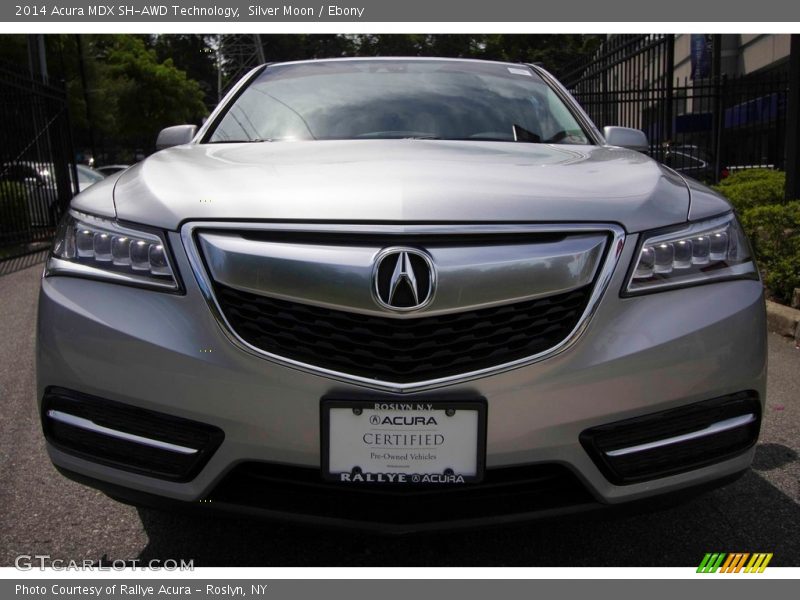 Silver Moon / Ebony 2014 Acura MDX SH-AWD Technology