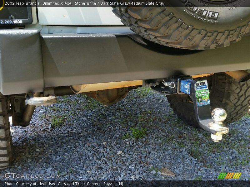 Stone White / Dark Slate Gray/Medium Slate Gray 2009 Jeep Wrangler Unlimited X 4x4