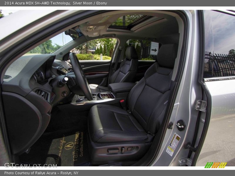Silver Moon / Ebony 2014 Acura MDX SH-AWD Technology