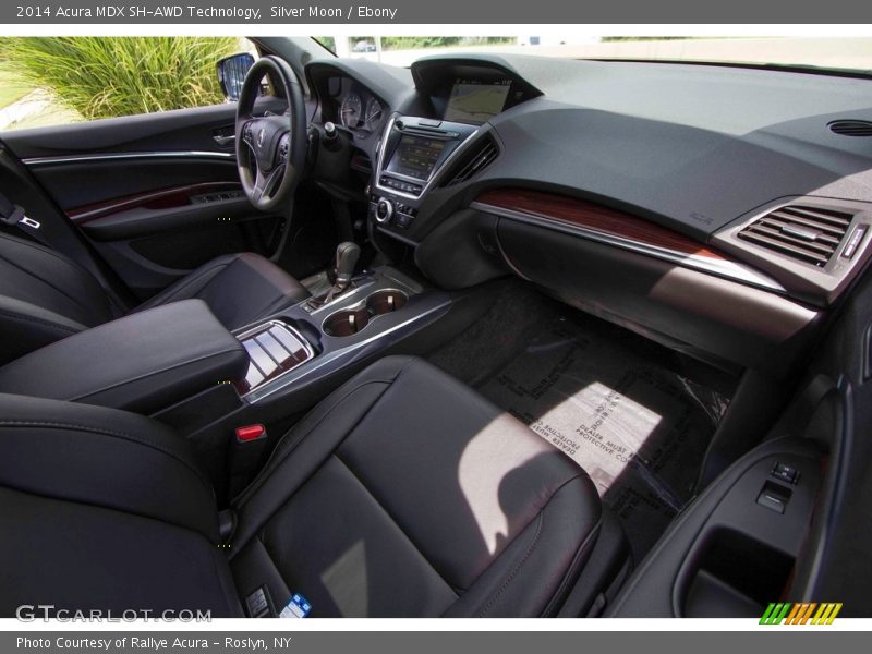 Silver Moon / Ebony 2014 Acura MDX SH-AWD Technology