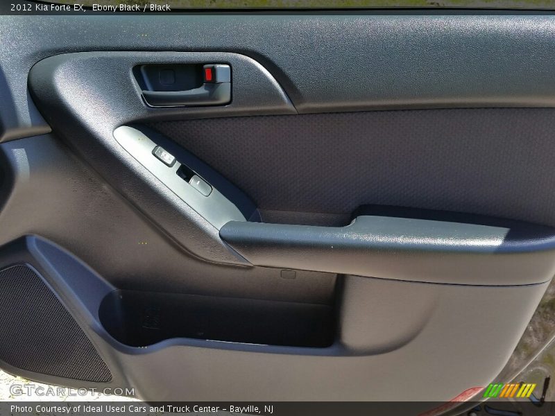 Ebony Black / Black 2012 Kia Forte EX