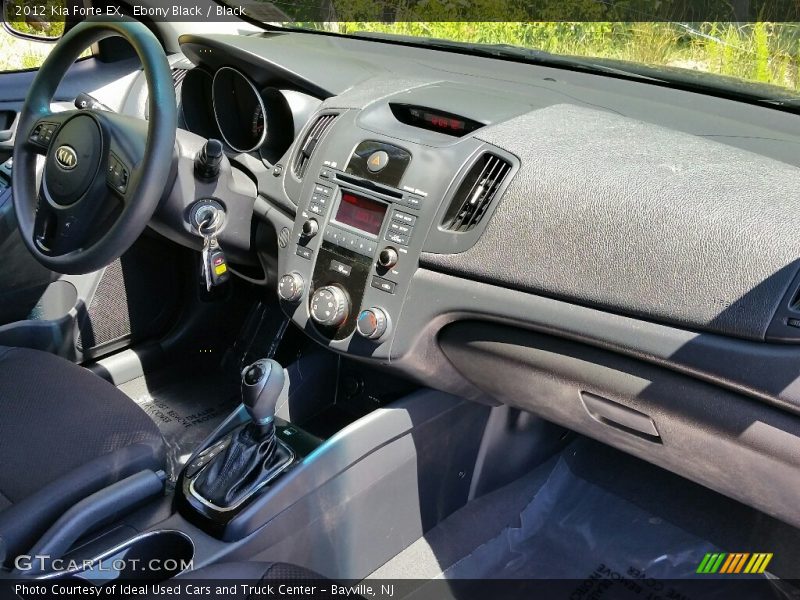 Ebony Black / Black 2012 Kia Forte EX