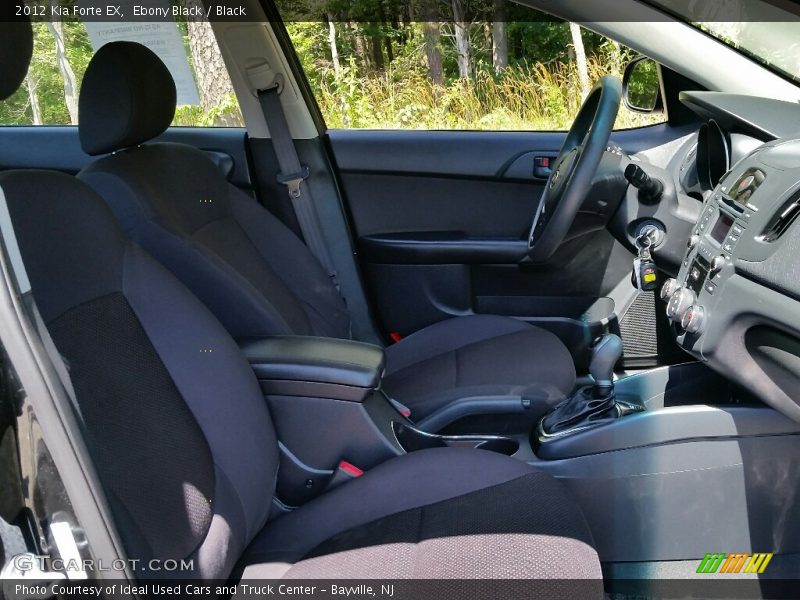 Ebony Black / Black 2012 Kia Forte EX