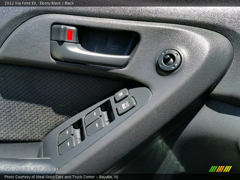 Ebony Black / Black 2012 Kia Forte EX