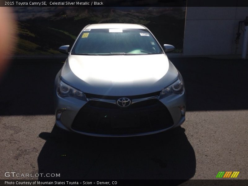 Celestial Silver Metallic / Black 2015 Toyota Camry SE
