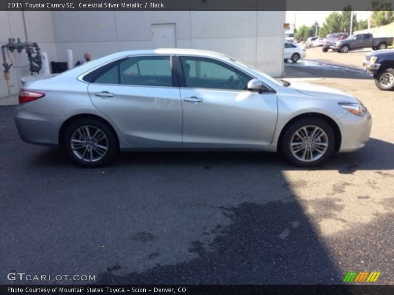 Celestial Silver Metallic / Black 2015 Toyota Camry SE