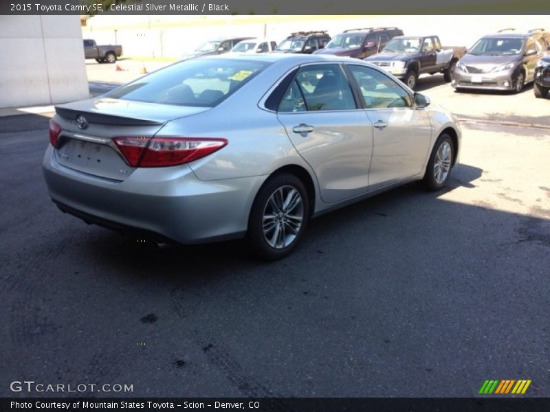 Celestial Silver Metallic / Black 2015 Toyota Camry SE