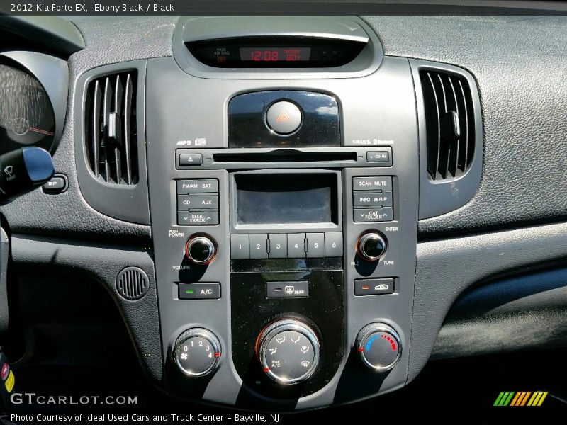 Ebony Black / Black 2012 Kia Forte EX