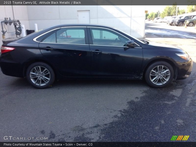 Attitude Black Metallic / Black 2015 Toyota Camry SE