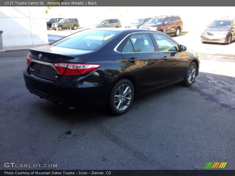 Attitude Black Metallic / Black 2015 Toyota Camry SE